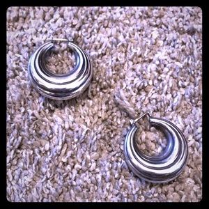 Sterling silver earrings